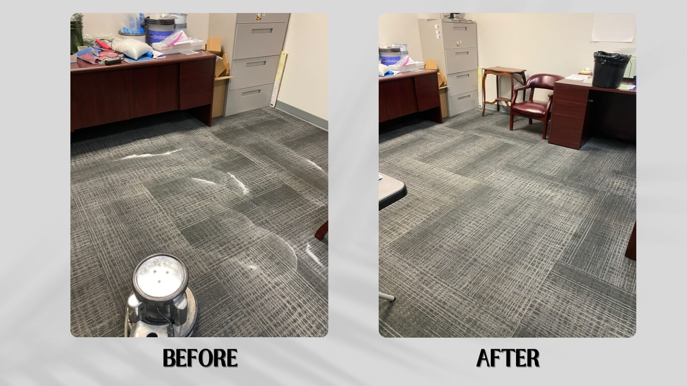 carpet treatment in office carpets